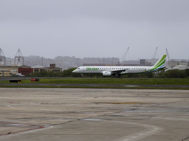 Avión de Binter. EFE/ Celia Agüero Pereda