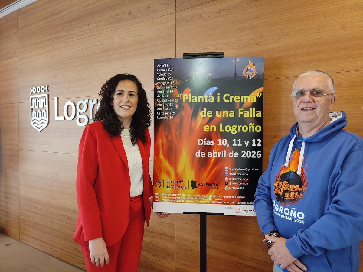 ‘Las Fallas’ llegan a Logroño con tres jornadas “para acercarnos a la cultura y las tradiciones valencianas”