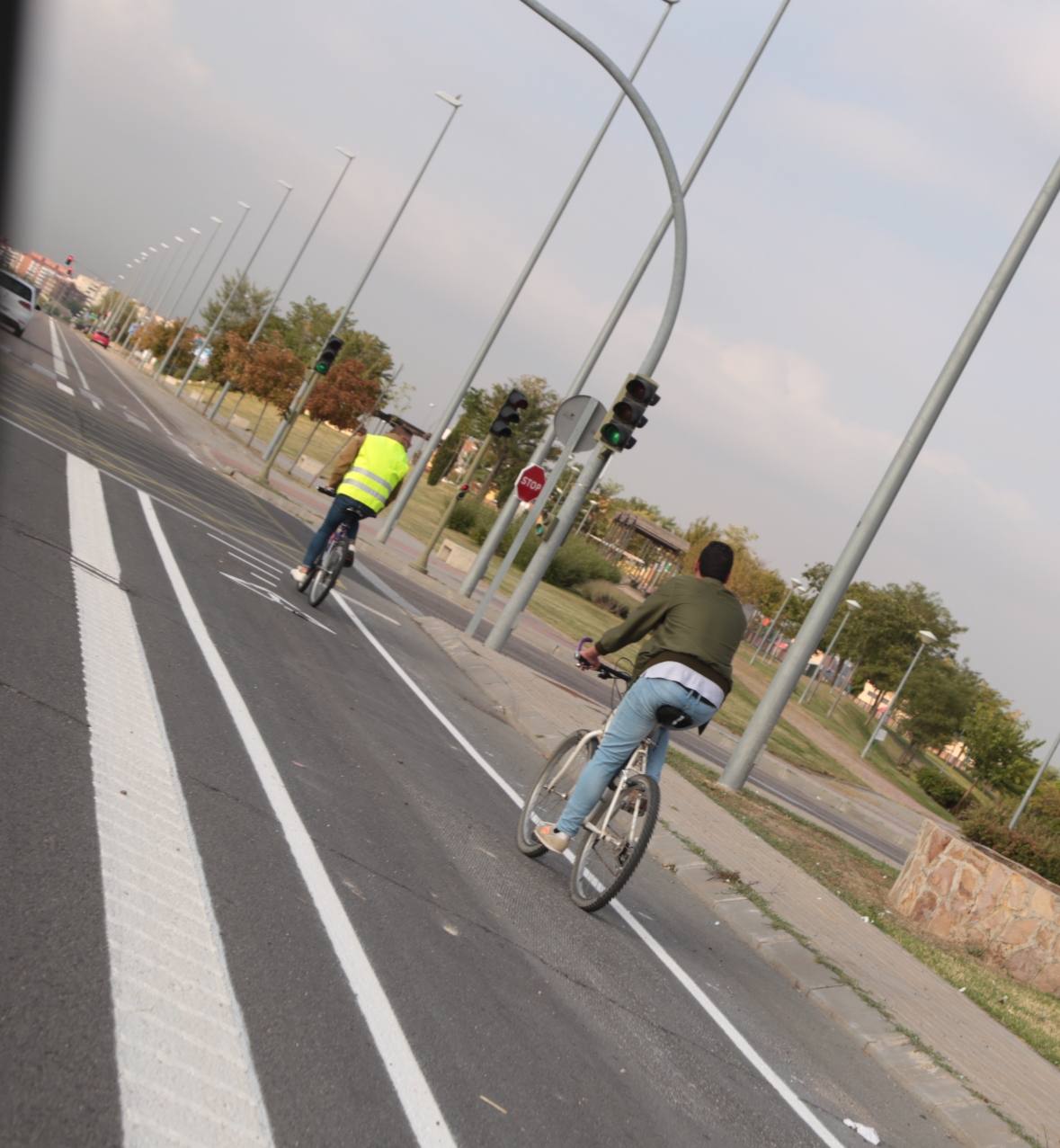 Carril-bici en Alcorcón