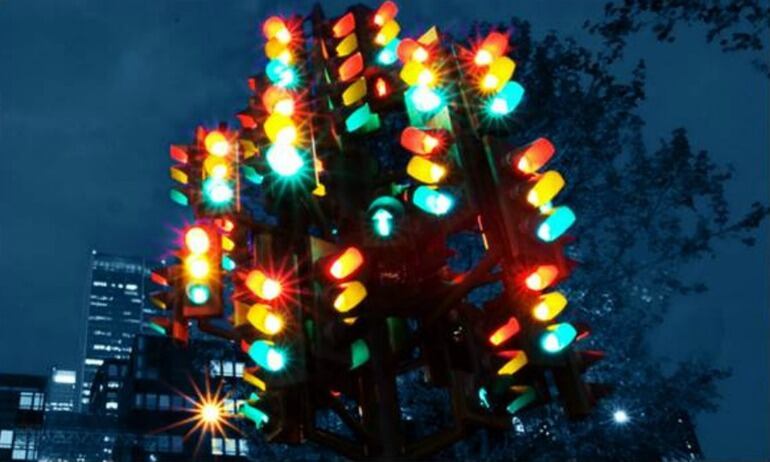 Ejemplo de semáforo propuesta para Málaga