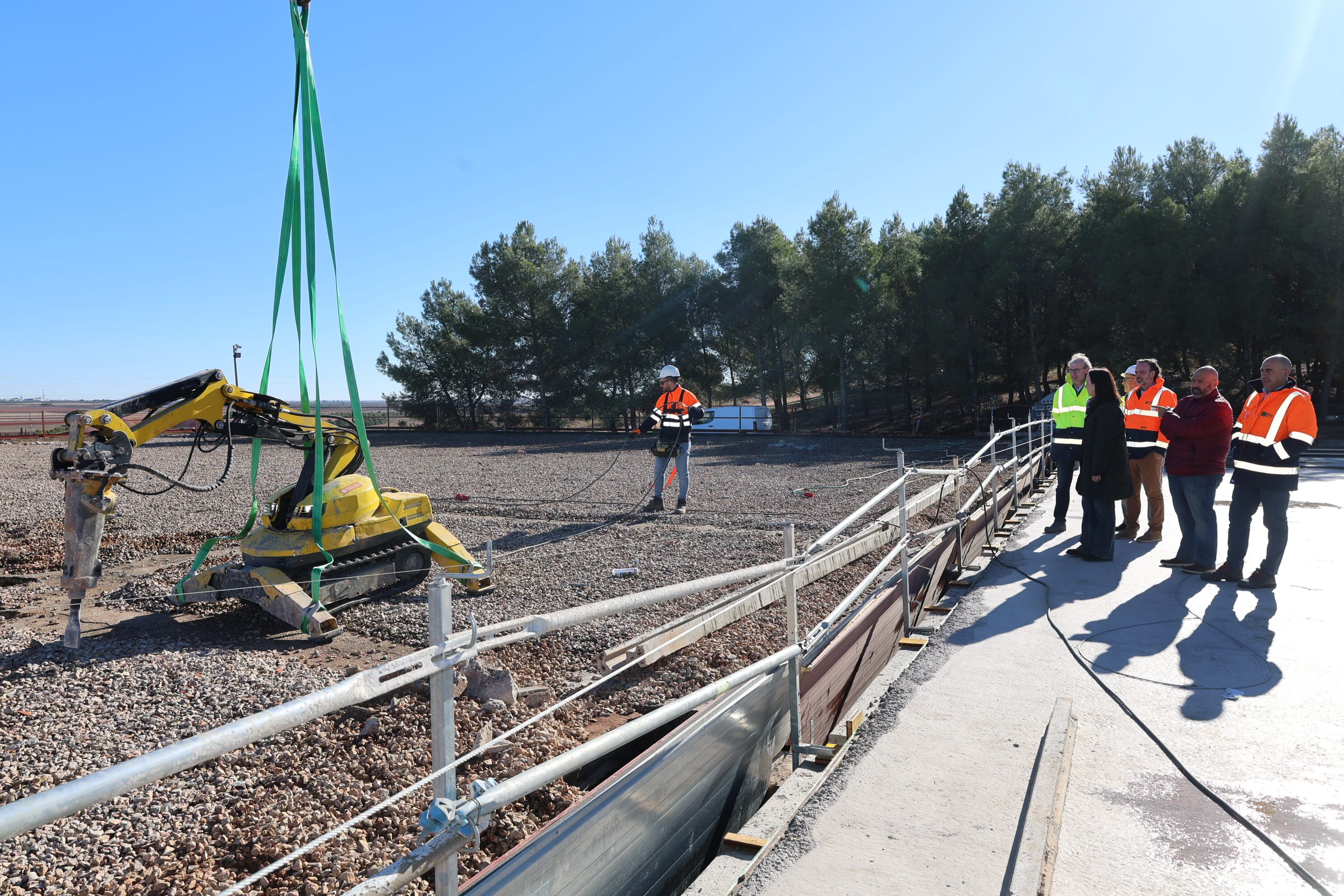 Nuevo depósito de agua de Alcázar / FOTO: Ayto Alcázar
