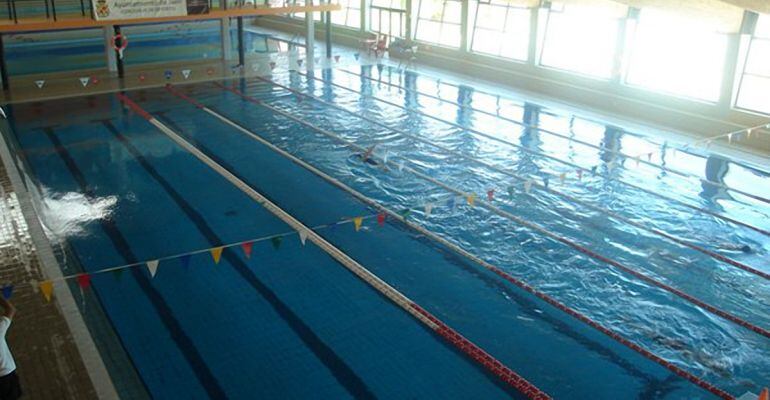 Piscina del pabellón cubierto de Las Fuentezuelas.