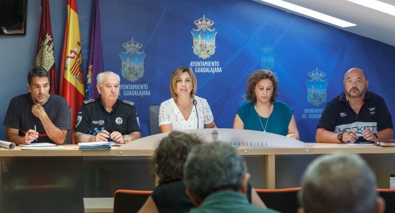 Presentación del dispositivo de seguridad de las Ferias de Guadalajara 2016.