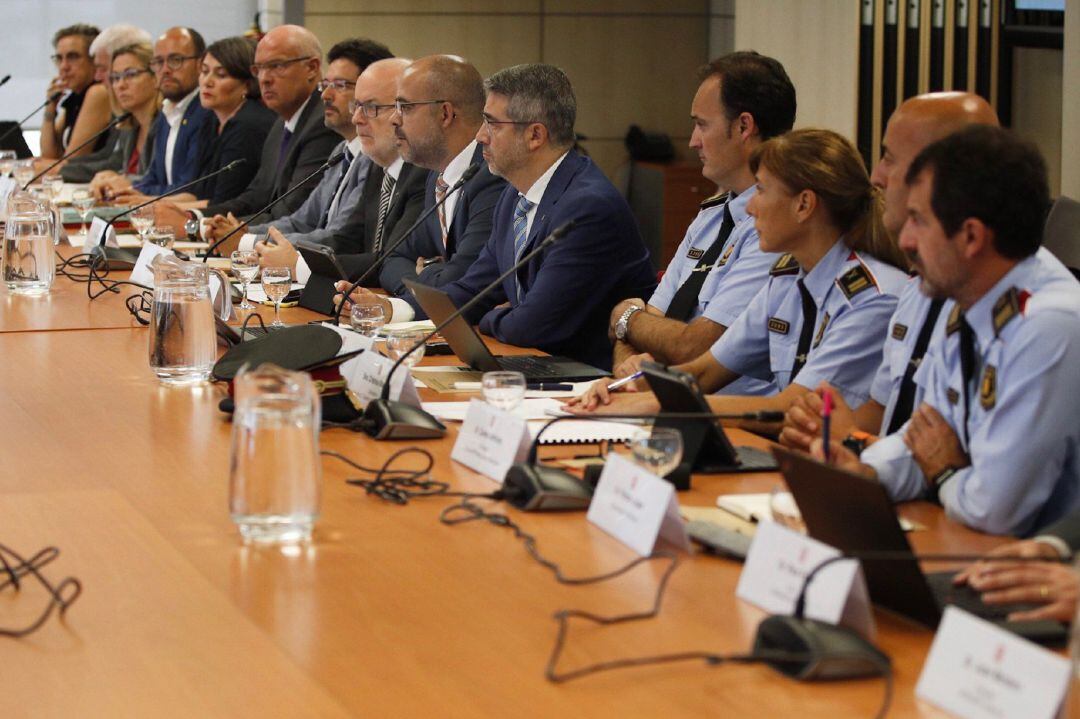 Primera reunió del "Pla Barcelona Segura"