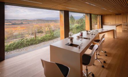 Interior de la Bodega Finca Valpiedra, La Rioja