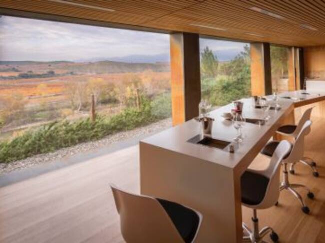 Interior de la Bodega Finca Valpiedra, La Rioja