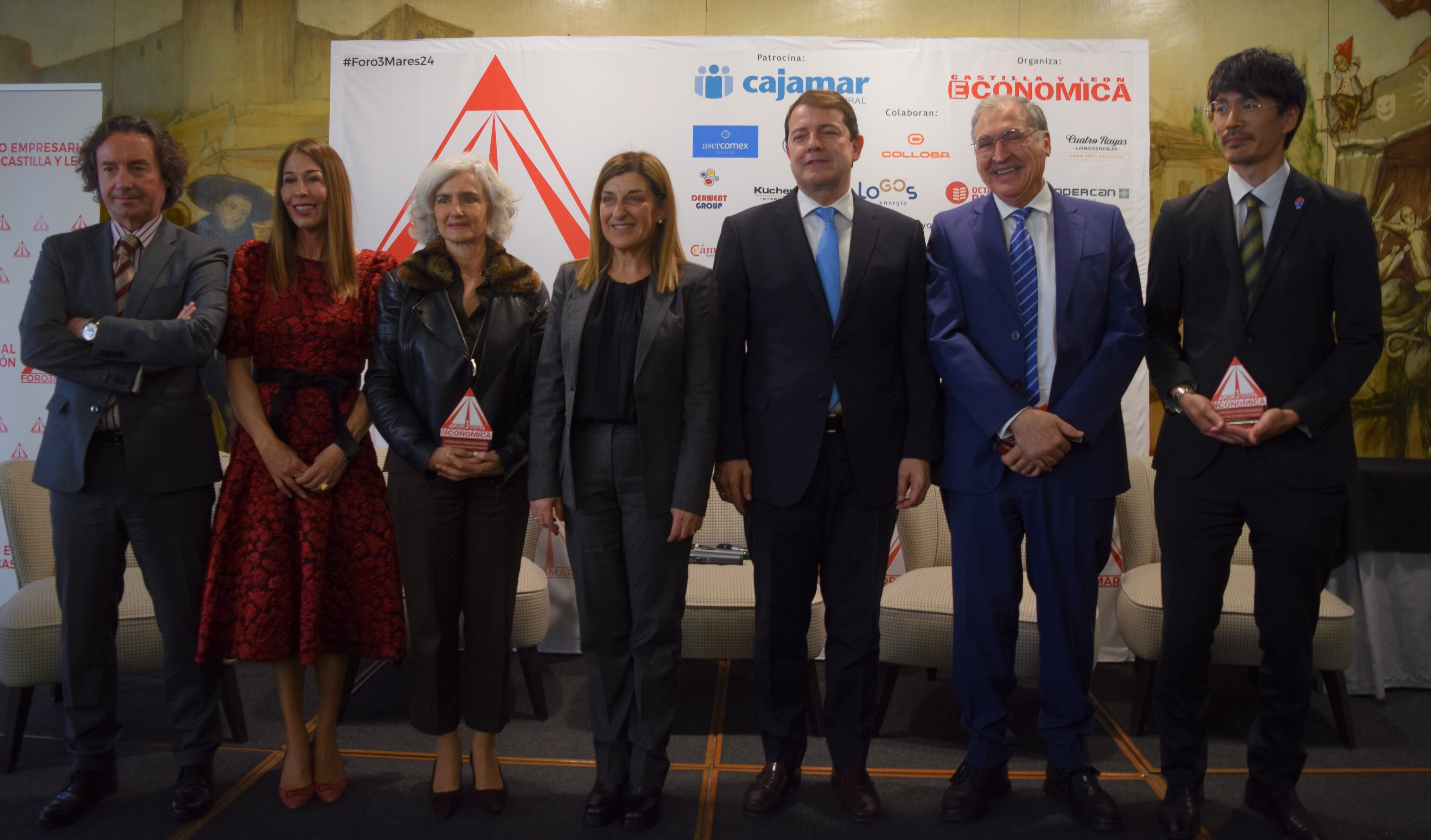 Gullón recibe el reconocimiento del Foro3Mares por su impulso a la actividad económica entre Castilla y León y Cantabria