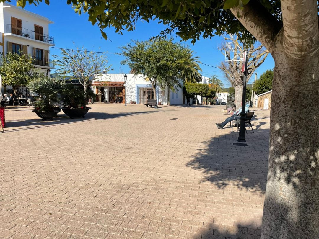 Imagen de la plaza de Santa Gertrudis