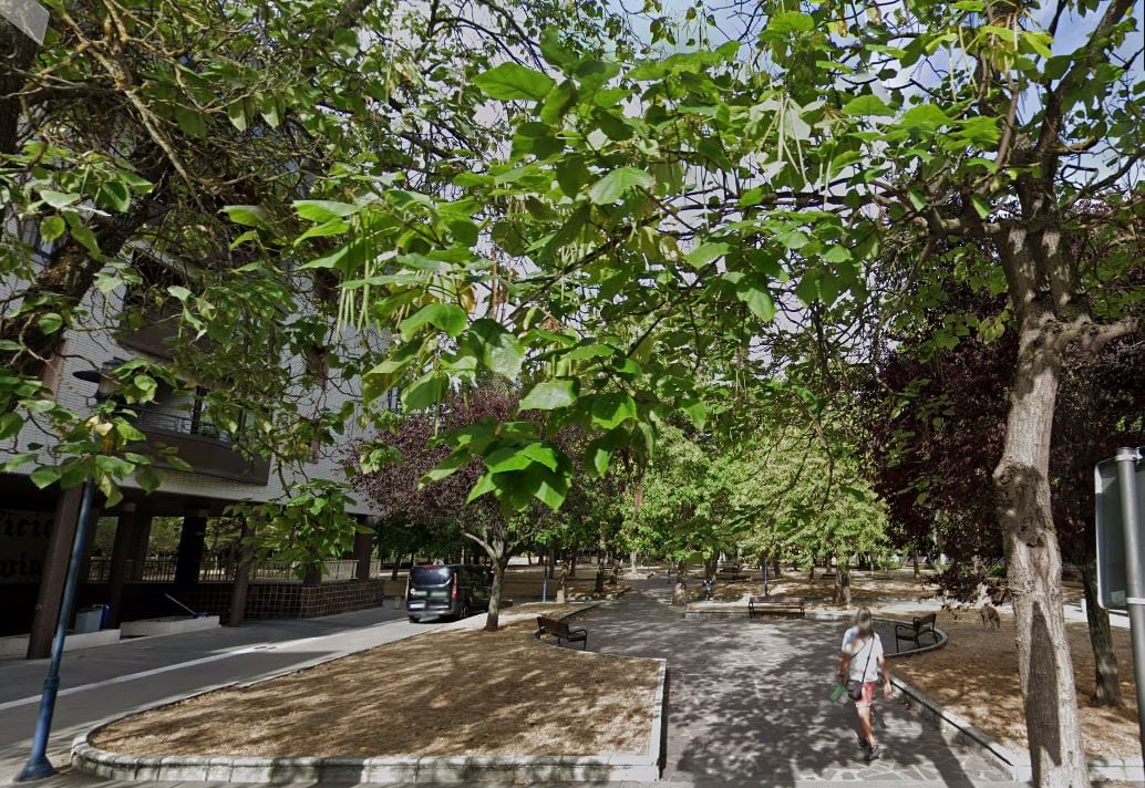 Estos jardines de Txagorritxu llevarán el nombre de Miguel Ángel Blanco