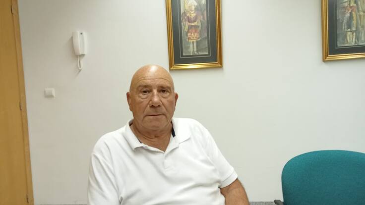 Ambrosio Sánchez, presidente de la Asociación de Comparsas