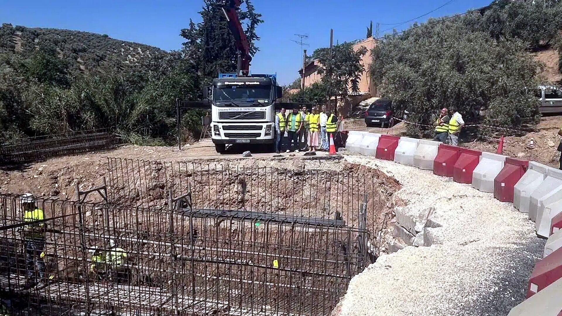 Obras en la MA-6101 (Villanueva de Algaidas)