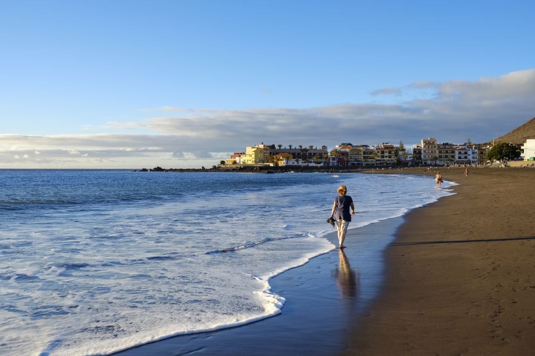 Playa de La Gomera (Canarias).