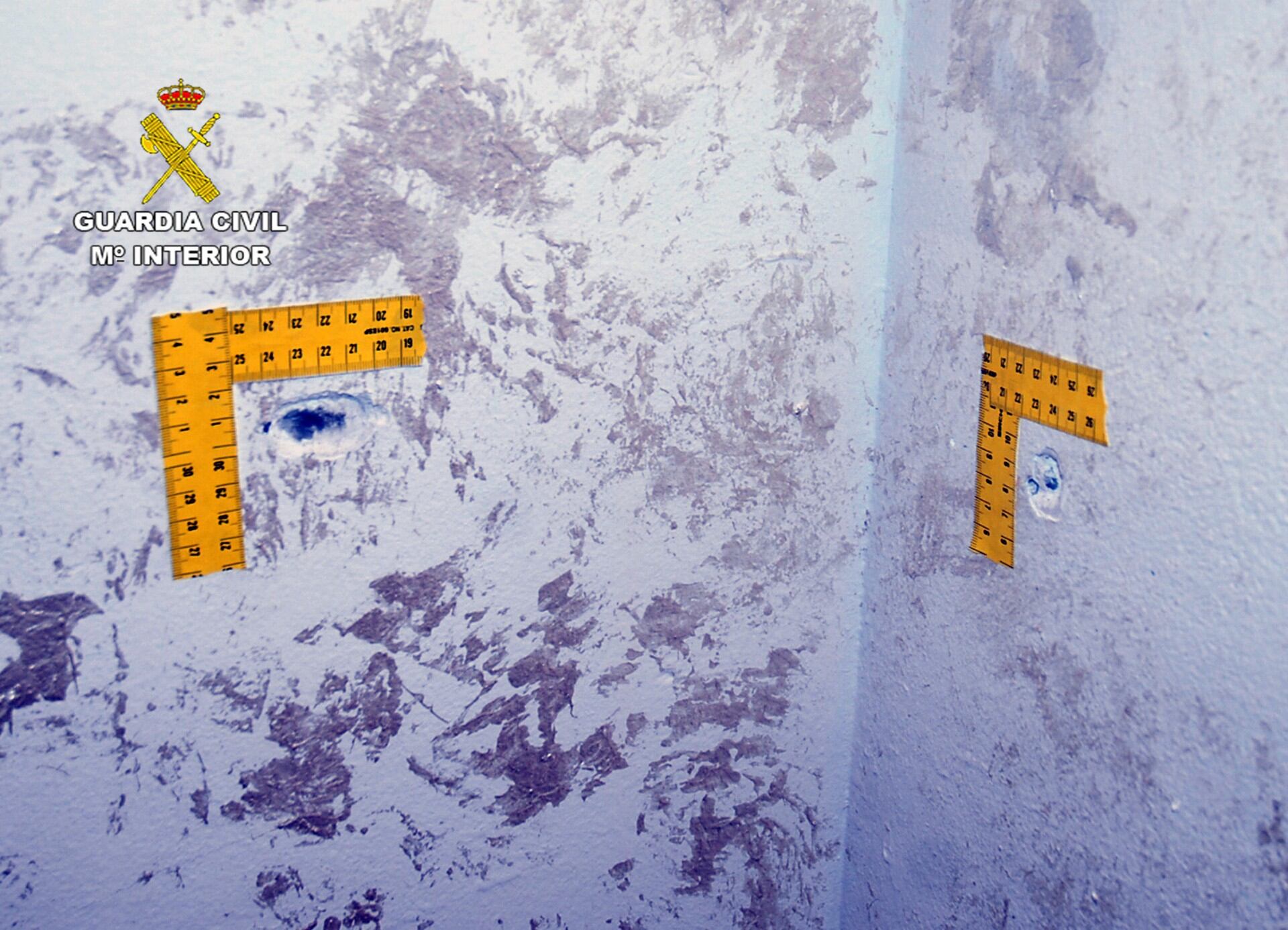 La Guardia Civil detiene a dos individuos por su participación en los disparos con arma de fuego contra un domicilio en San Pedro del Pinatar