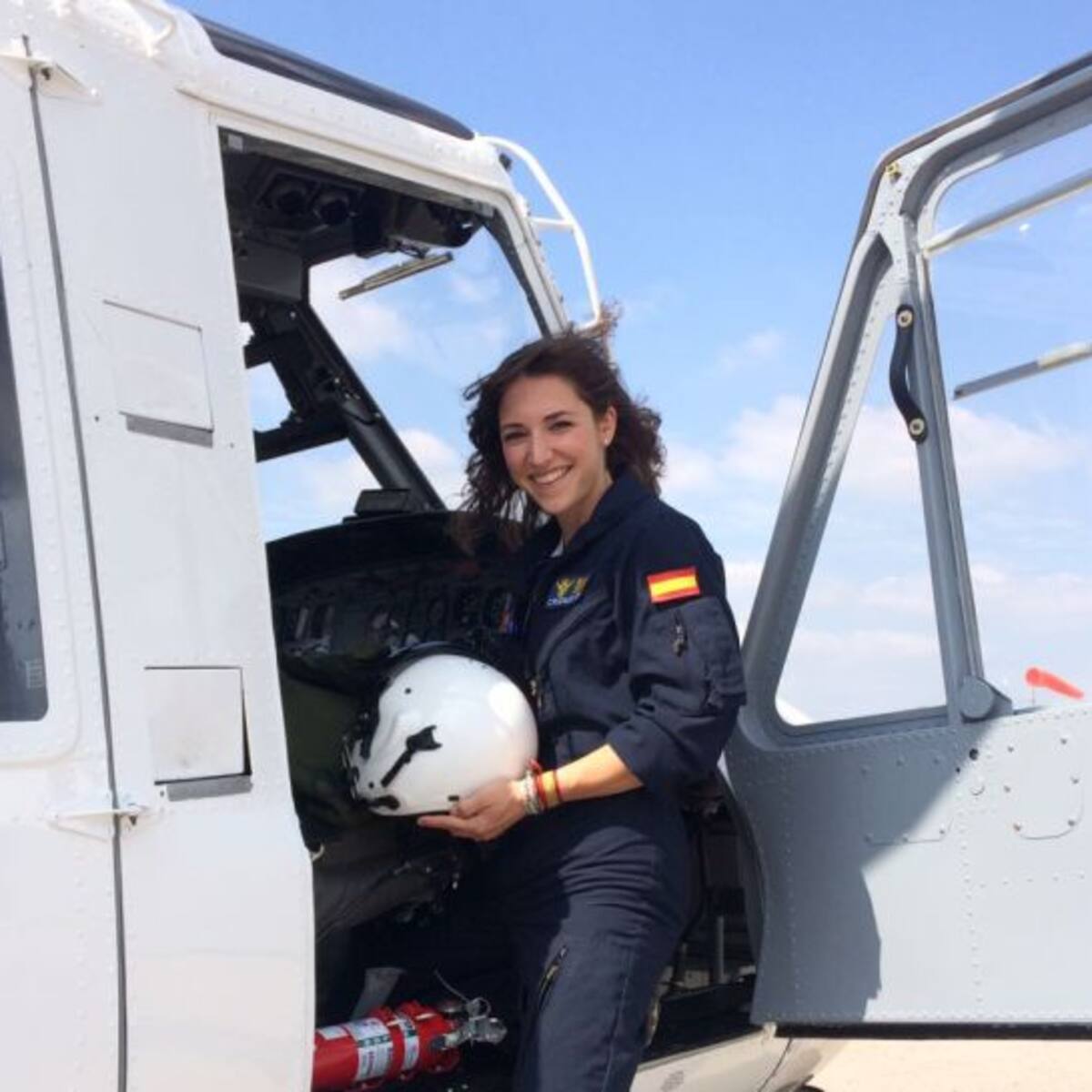 "El helicóptero son mis alas de metal"