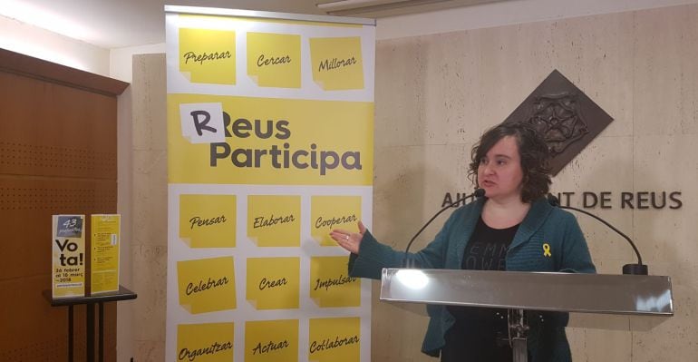 Montserrat Flores, regidora de participació a Reus.