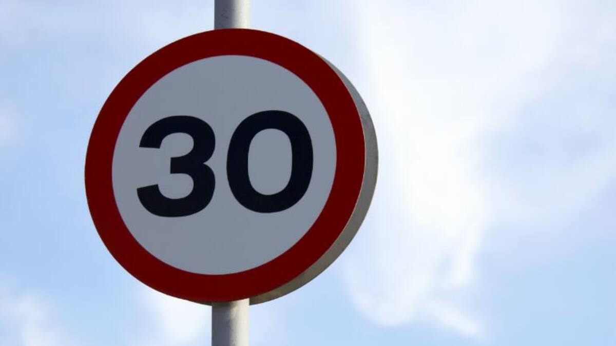 El ayuntamiento no ve necesaria la limitación de 30Km/h en la totalidad del casco urbano