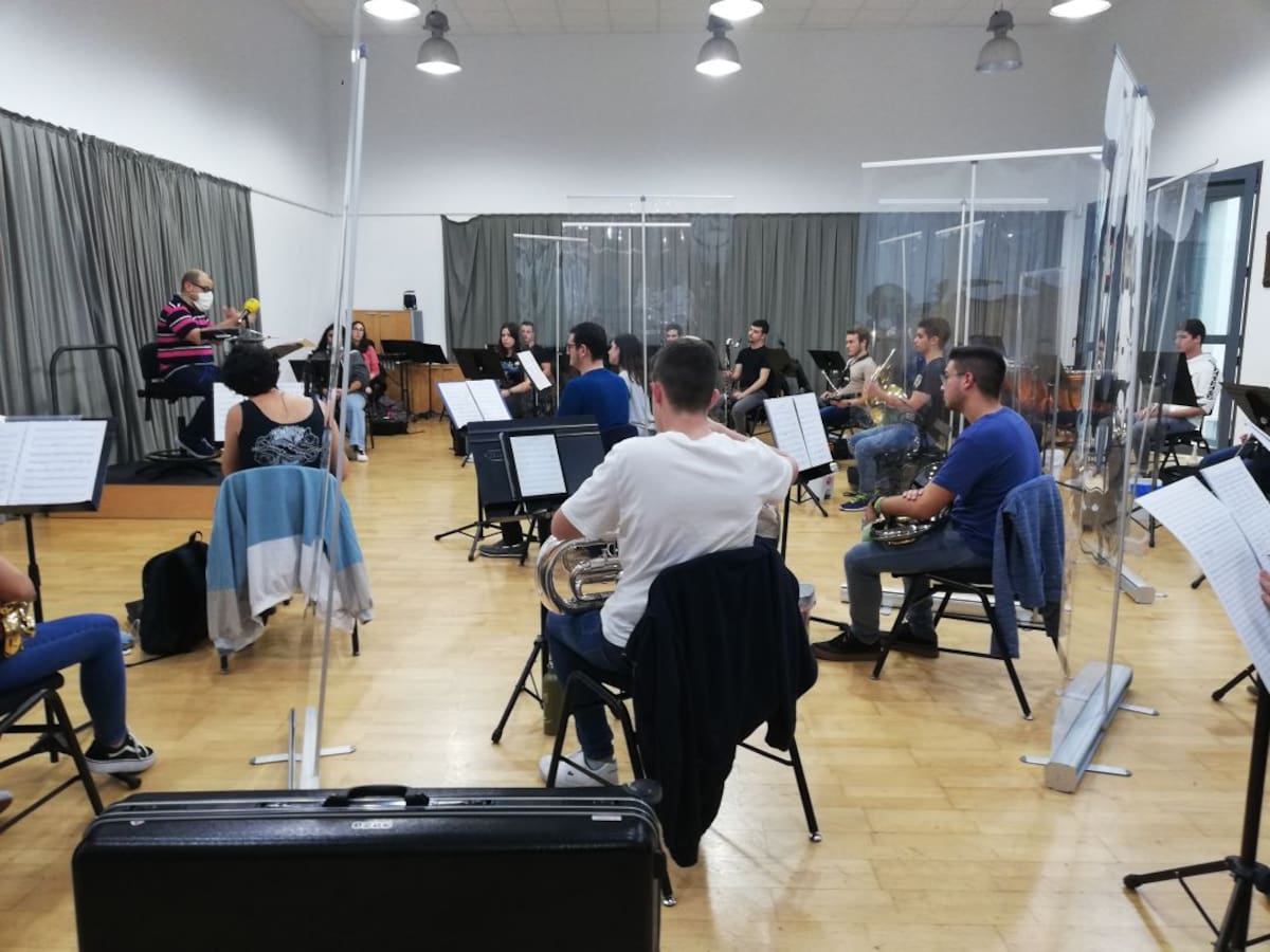 Adagio para instrumentos de viento en tiempos de covid