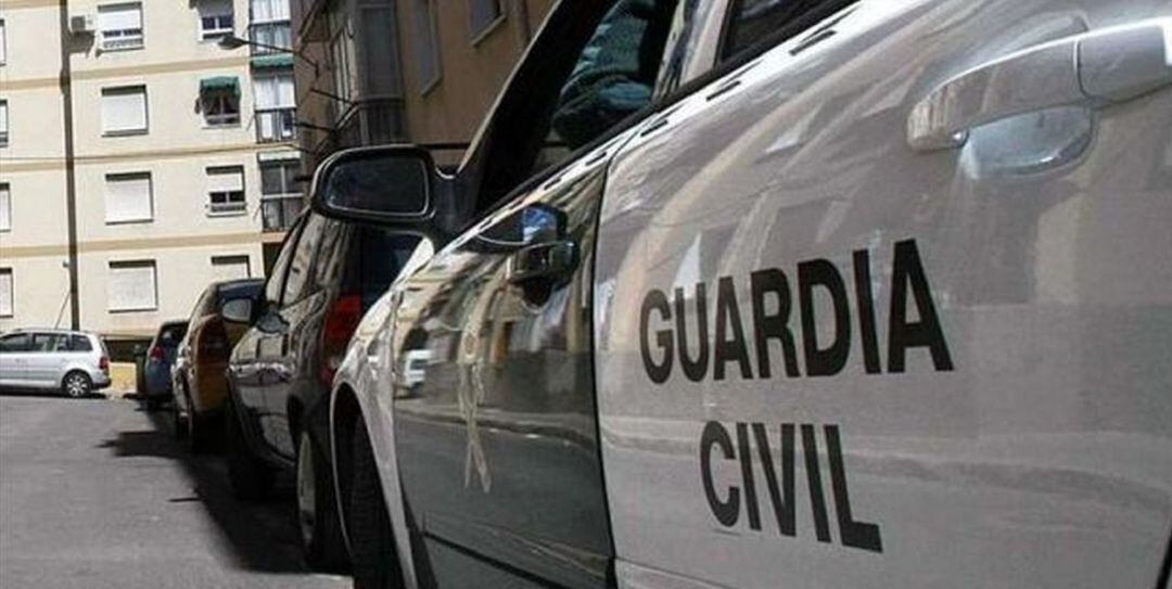 Vehículo de la Guardia Civil