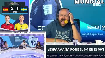 "La historia se sigue escribiendo con letras de oro": la emocionante narración de Miguel Martín Talavera al pase de España a la final del Mundial en Carrusel Deportivo