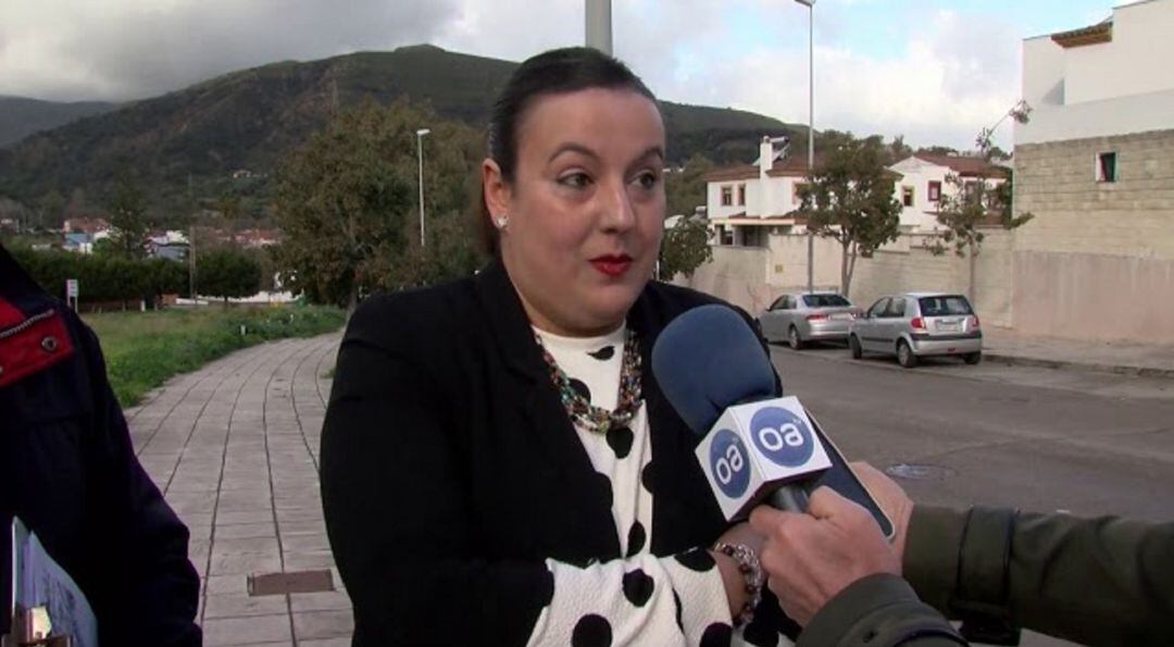 Laura Ruiz en una intervención.