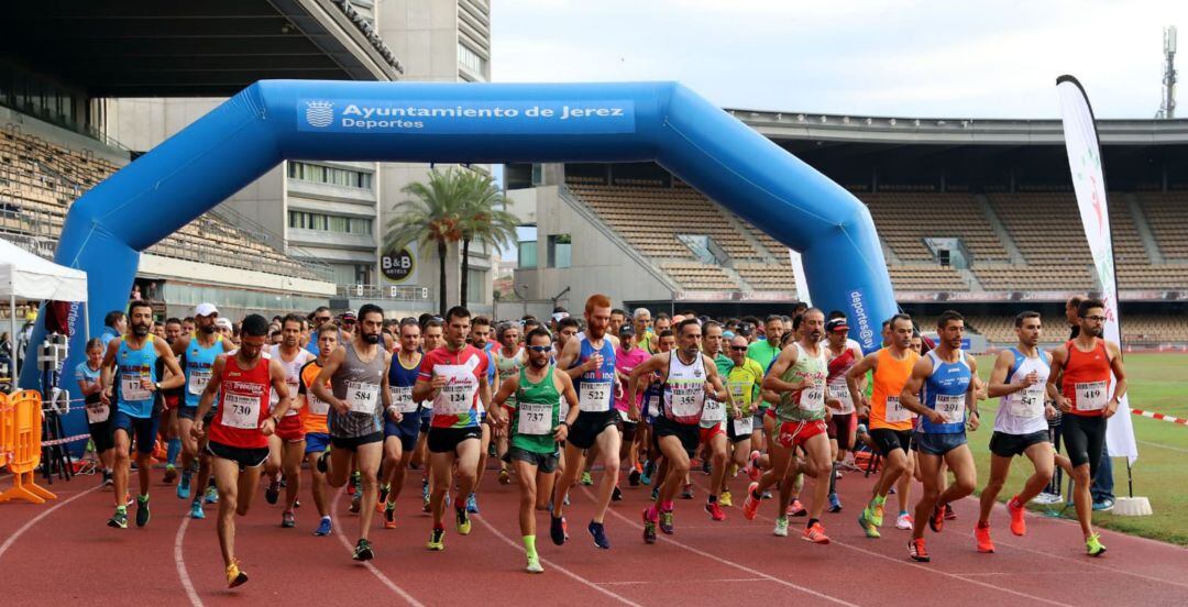 Carrera popular celebrada en Jerez