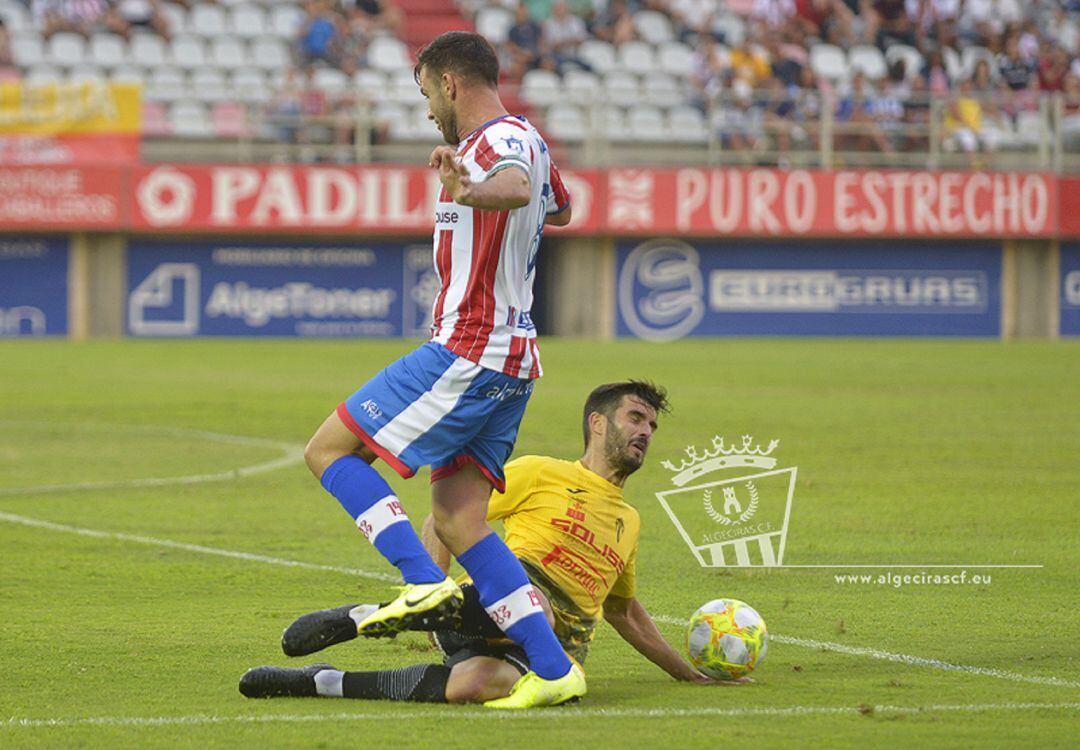 Iván durante un partido.