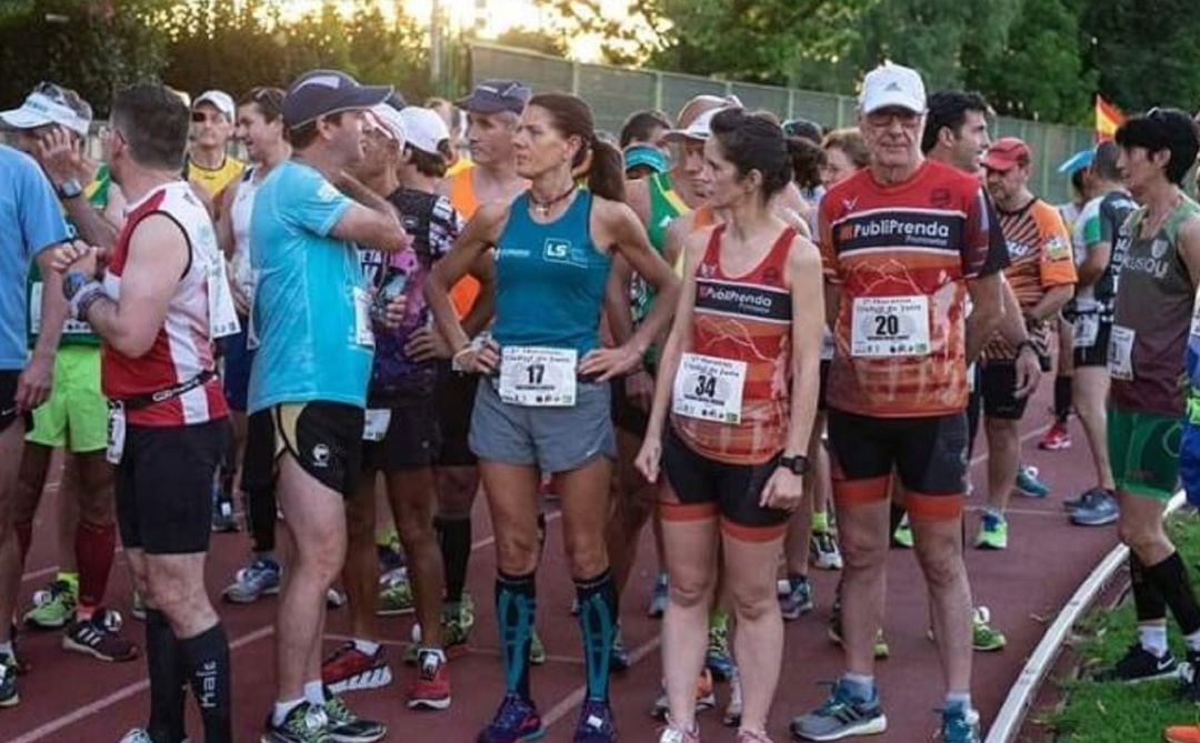 Maratón en pista de la edición de 2018.