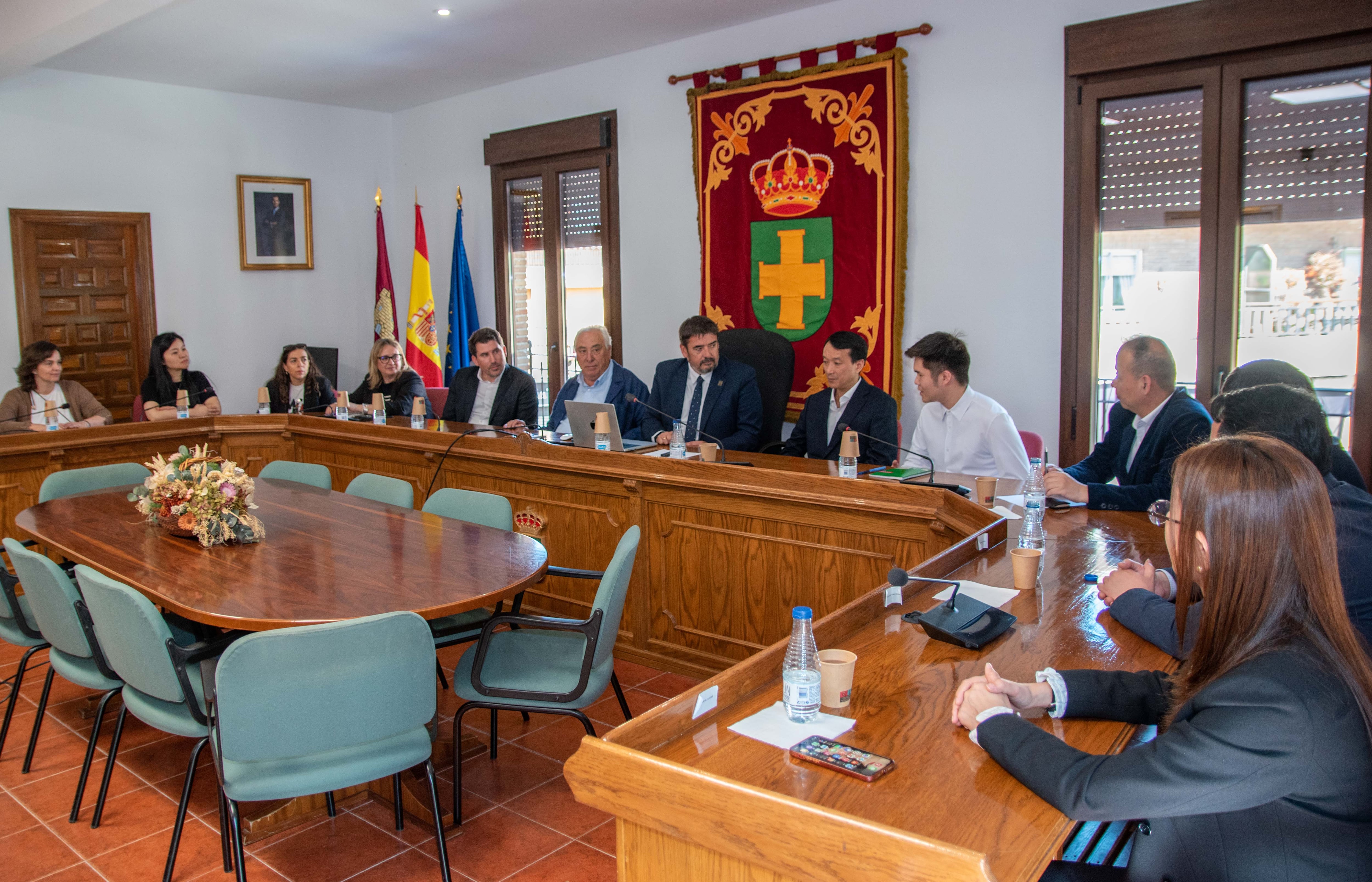 Reunión con la delegación de Zhuzhou