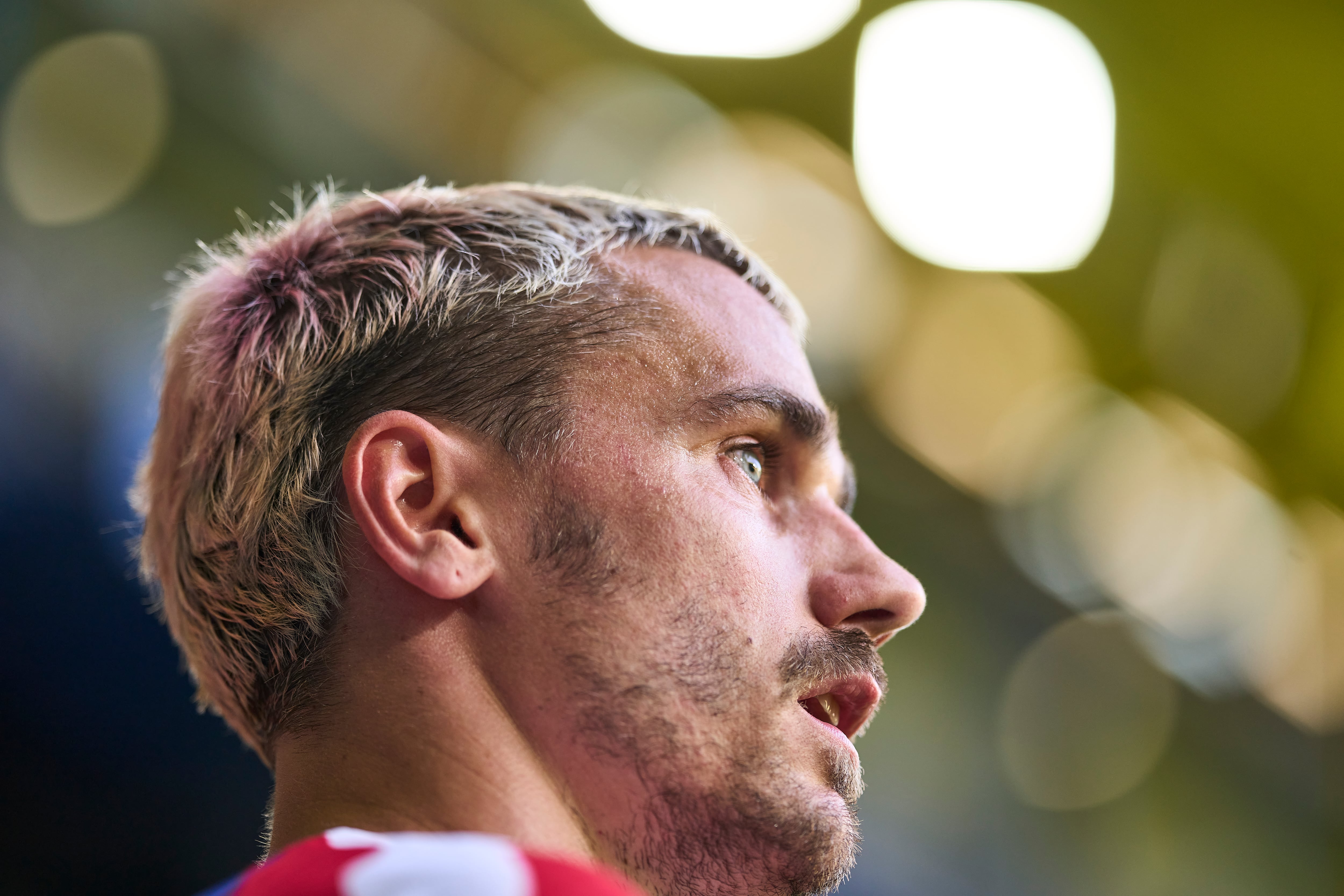 Antoine Griezmann, durante un partido con el Atlético esta temporada. (Photo by Aitor Alcalde Colomer/Getty Images)