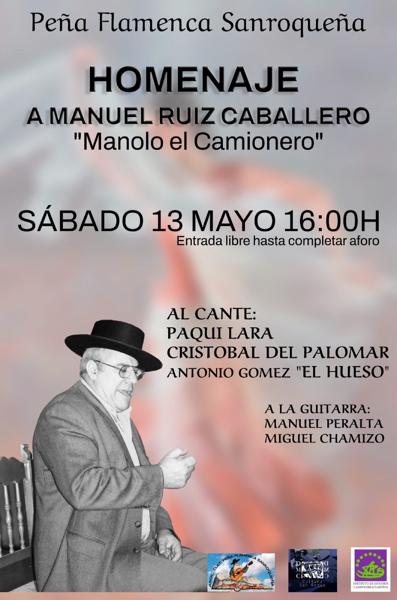 Cartel del VI Mayo Flamenco en San Roque