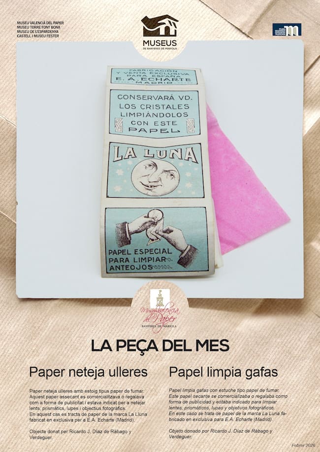 Pieza del mes de febrero