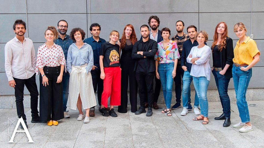 Imagen de los guionistas seleccionados para la primera edición del Programa Residencia Academia de Cine