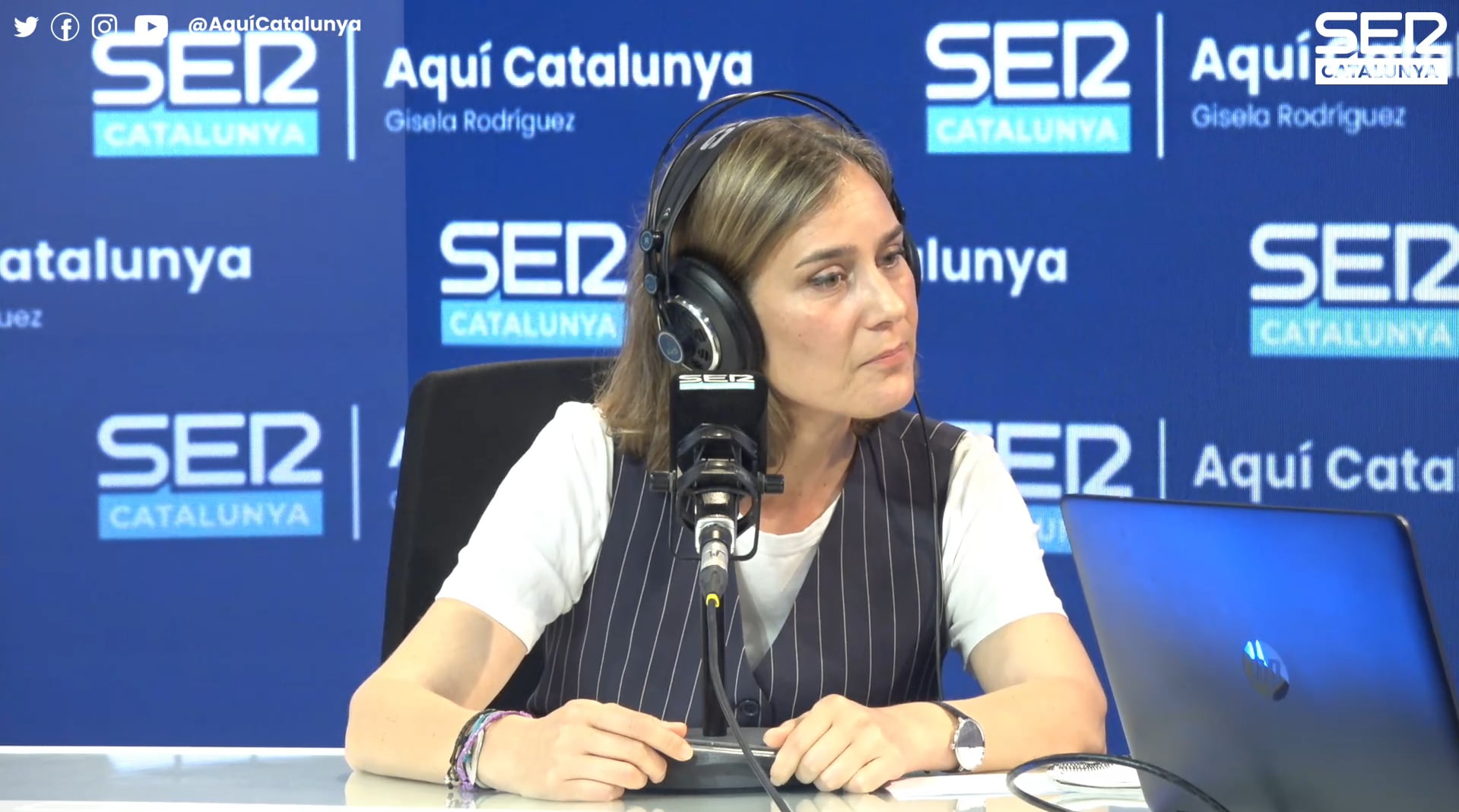 Jéssica Albiach en el programa &#039;Aquí Catalunya&#039;