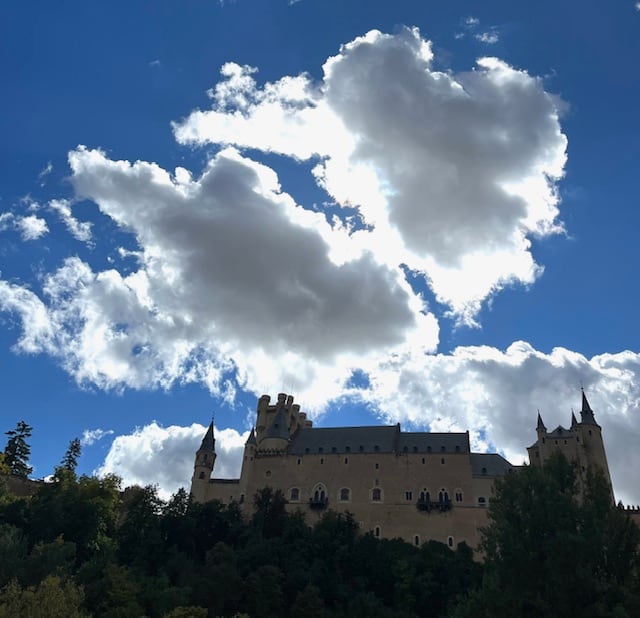 El Alcázar de Segovia desde San Marcos