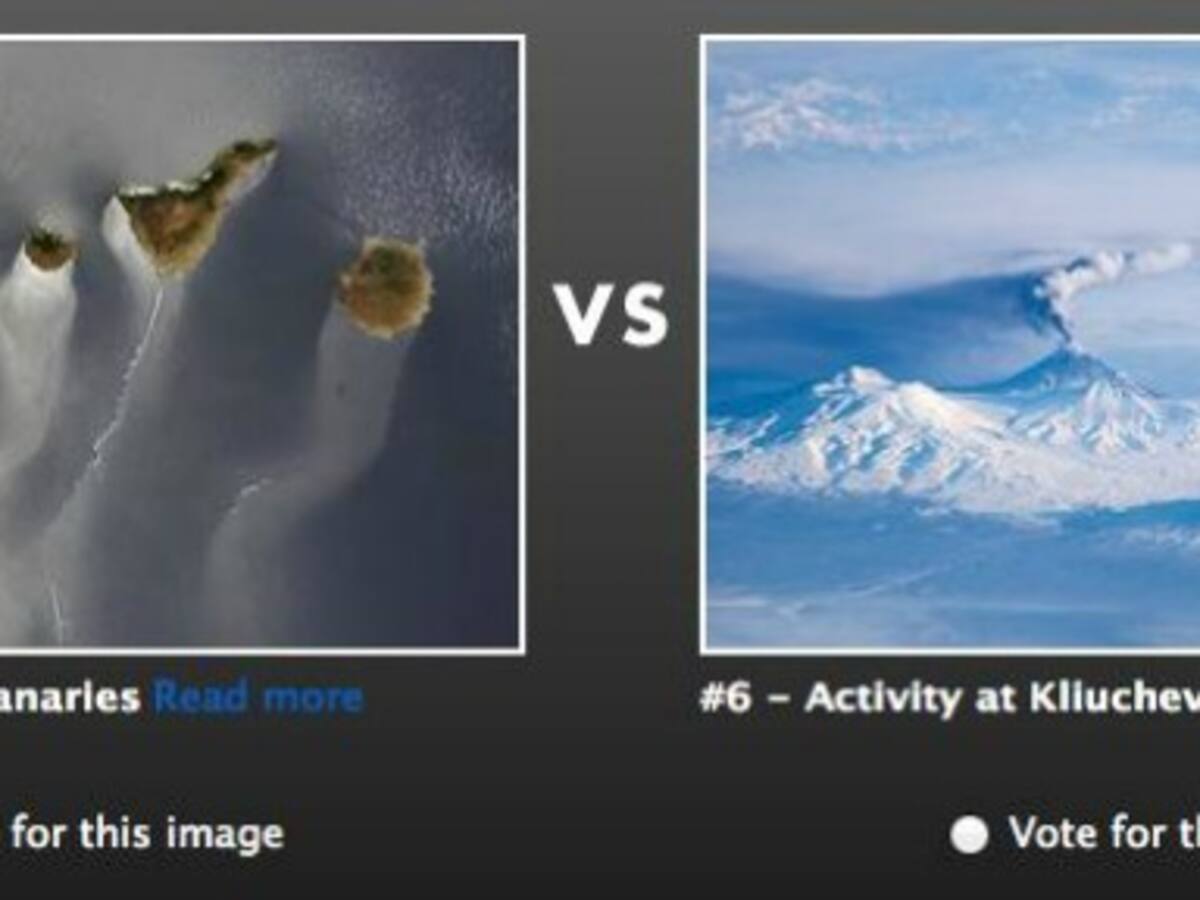 La fotografía de Canarias, imagen del año de la NASA