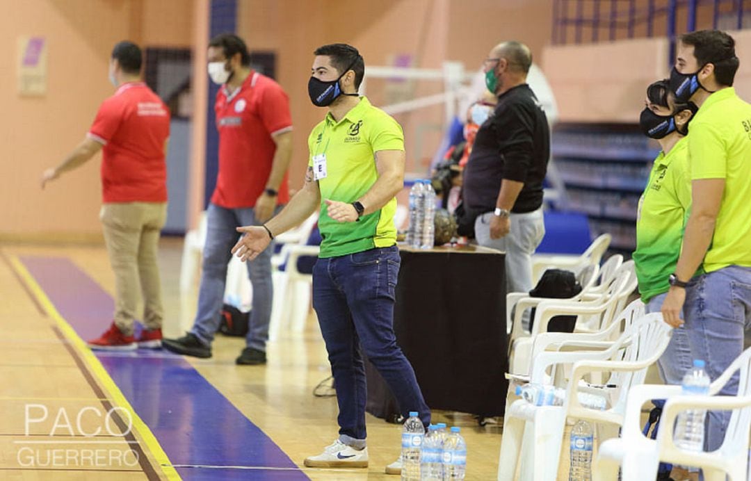 Ledesma durante un partido.