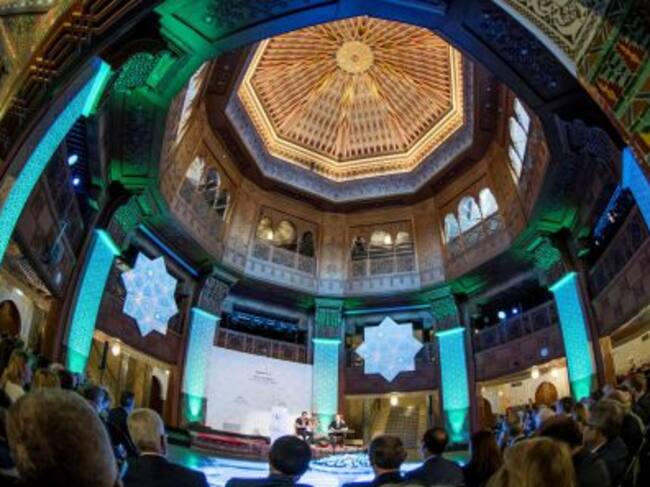 Inauguración de WOCMES en la sede de la Fundación Tres Culturas en Sevilla