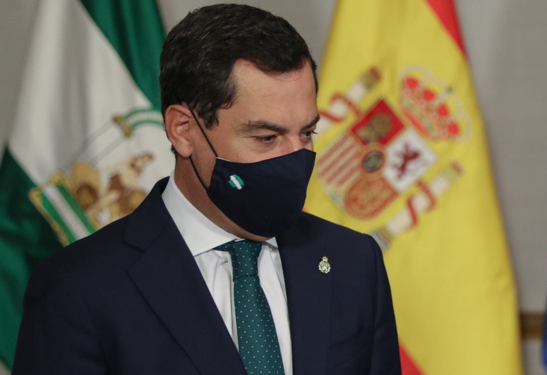 El presidente de la Junta de Andalucía, Juanma Moreno.