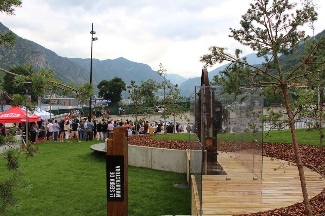 Inauguració, aquest dijous, del nou parc de la Serradora de Santa Coloma.