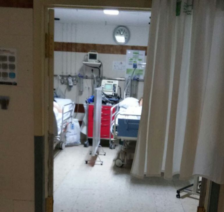 Una de las salas de Urgencias del hospital regional de Málaga