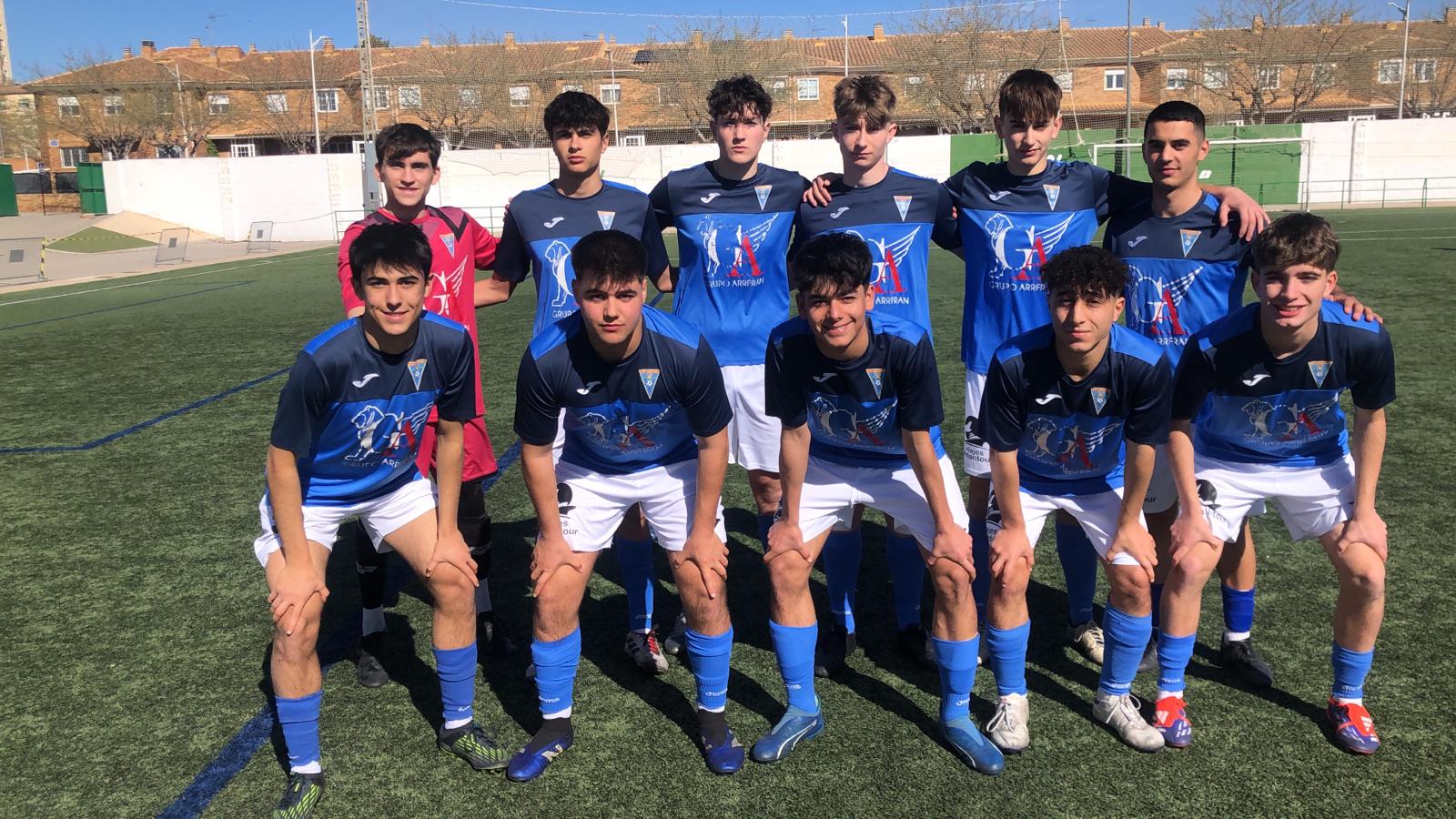 Alineación inicial del partido del juvenil