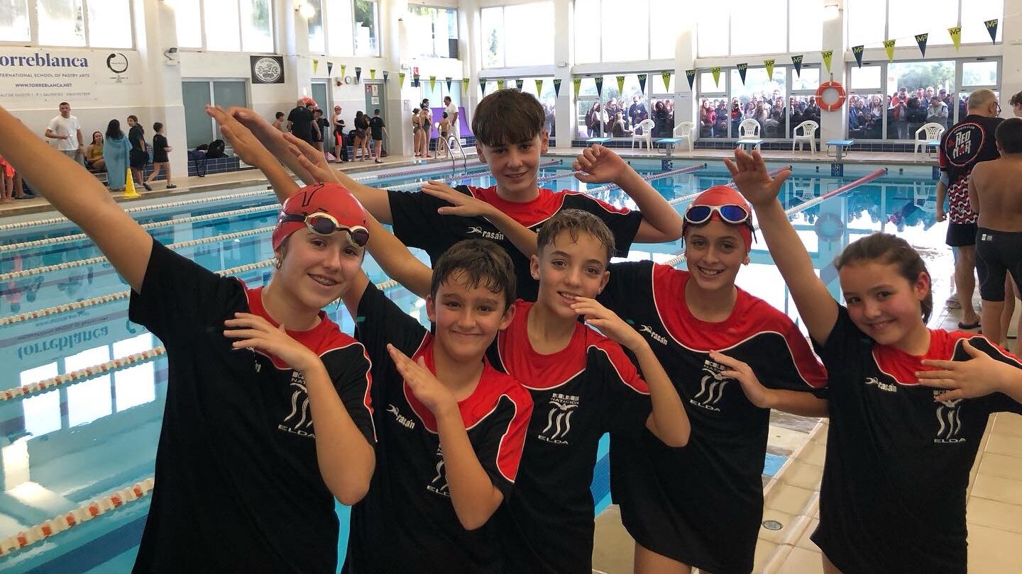 Benjamines del Club Natación Elda