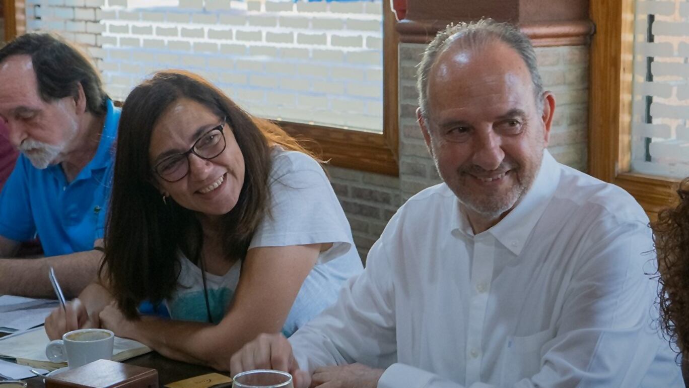 Trini Amorós y Miguel Millana, en una imagen de archivo