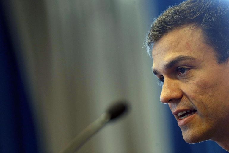 El secretario general del PSOE, Pedro Sánchez. 