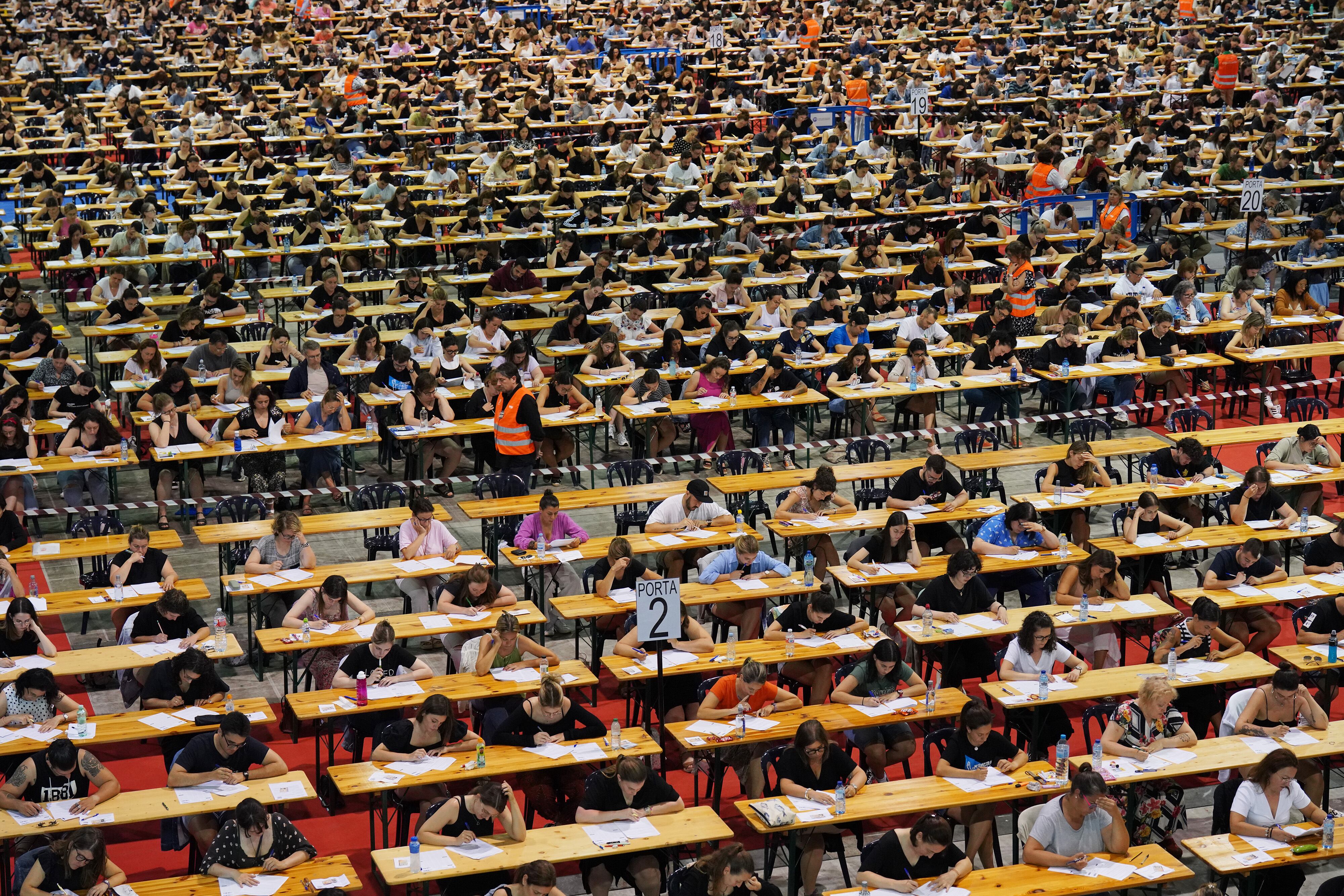 Oposiciones en Silleda, Galicia (Photo By Alvaro Ballesteros/Europa Press via Getty Images)