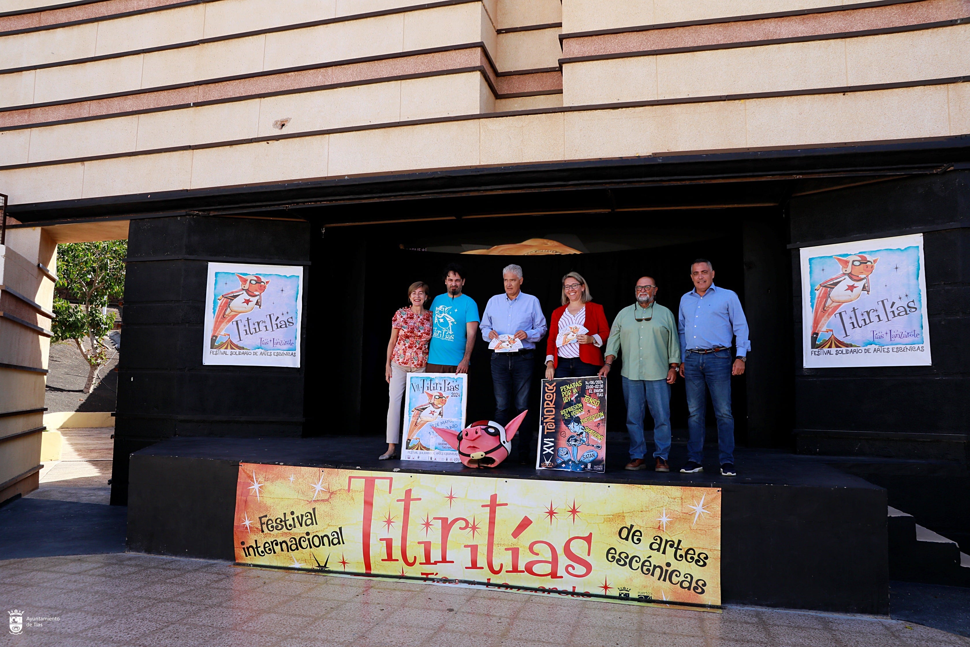 Presentación del programa de las Fiestas de San Antonio de Tías.