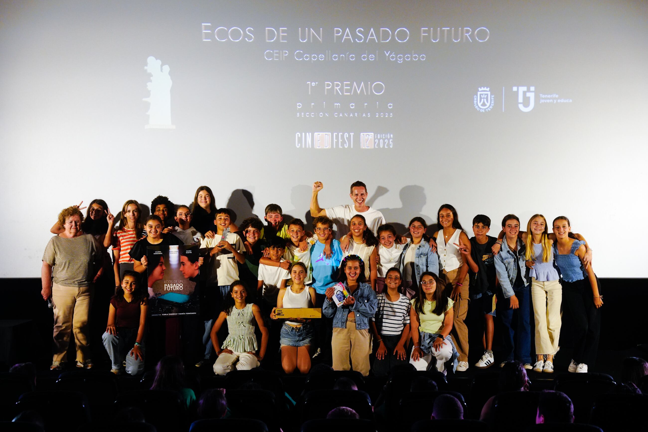 ‘Ecos de un pasado futuro’, del CEIP Capellanía del Yágabo, vencedor de Cinedfest 12 en la categoría de Infantil y Primaria.