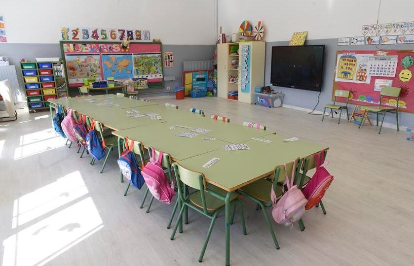 El Ayuntamiento de Grañén trabaja en las mejoras en el colegio de la localidad