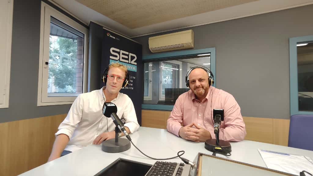 Pierre Houspie i Remi Martinazzo són els impulsors del forn "Pa d'abans" de La Fuliola. Protagonistes a l'Aquí Lleida de l'Empresaris.