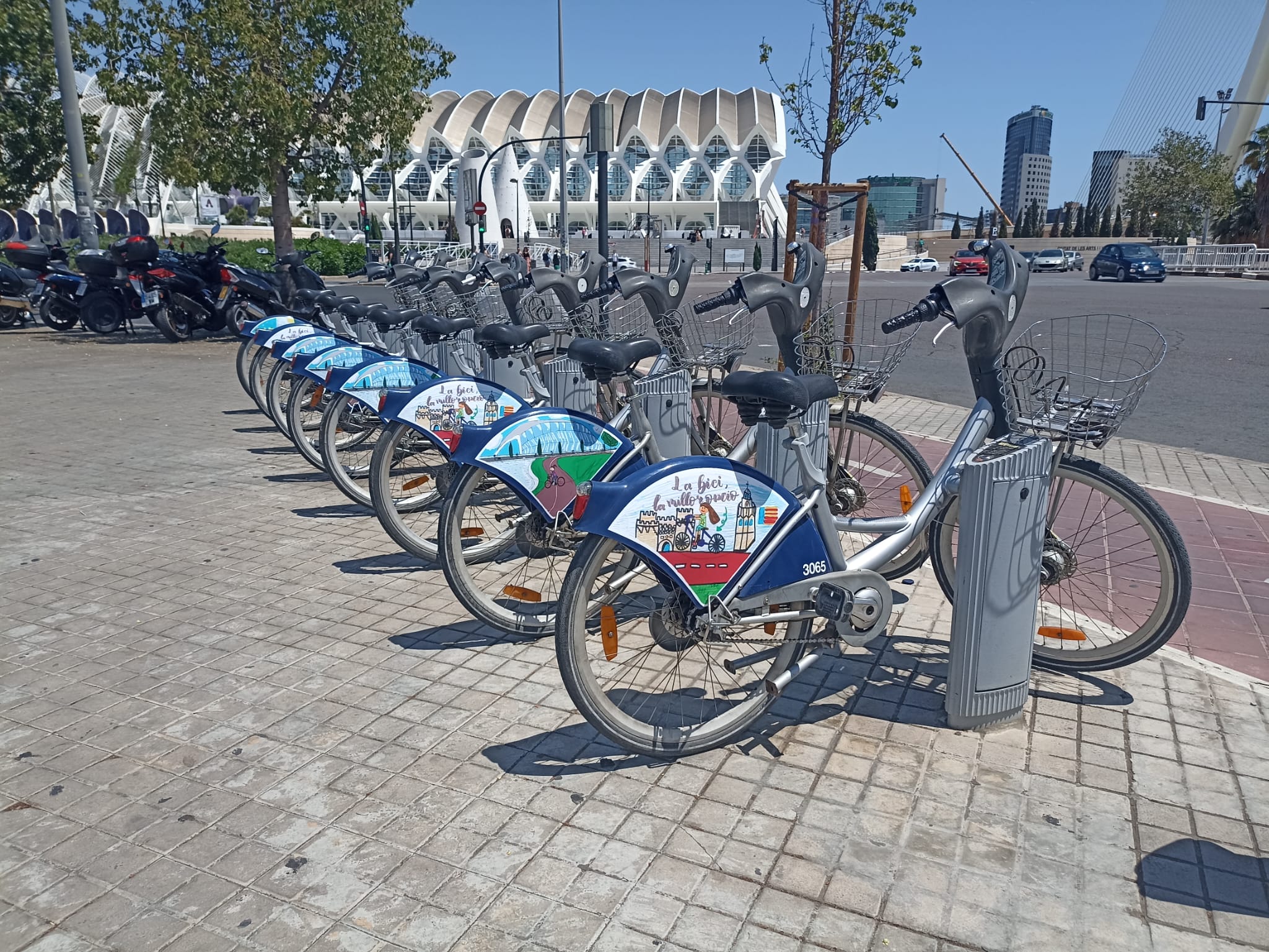 Bicicletas de Valenbisi en una imagen de archivo